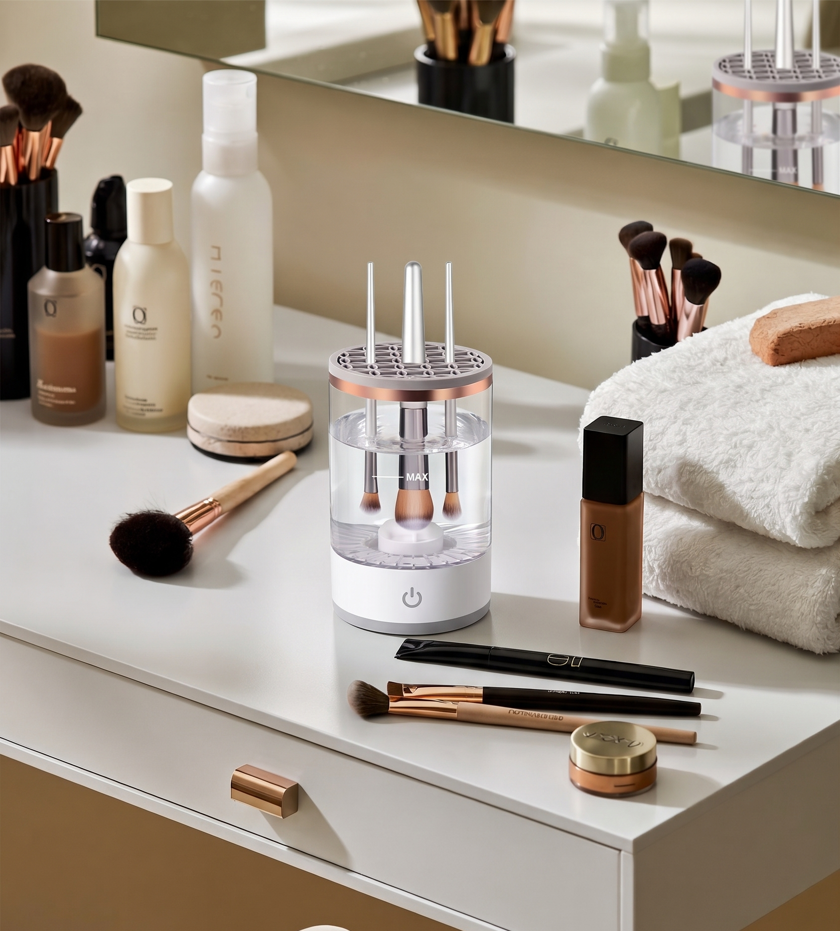 3-in-1 Electric Makeup Brush Cleaner & Dryer