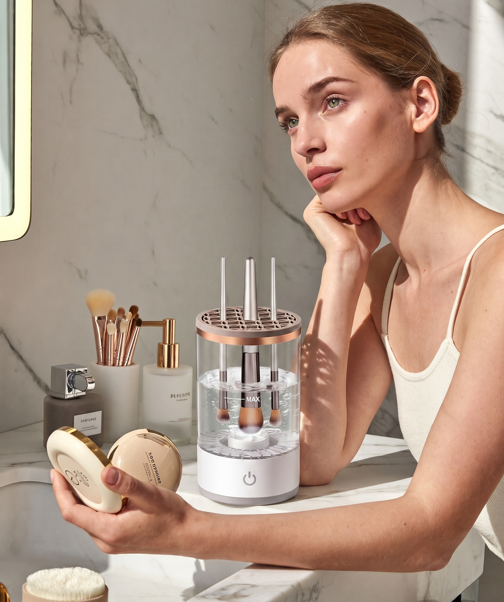 3-in-1 Electric Makeup Brush Cleaner & Dryer